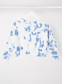 Pepe Jeans LONDON Kids/Teen Tie-Dye Sweatshirt Blue  - Image 2