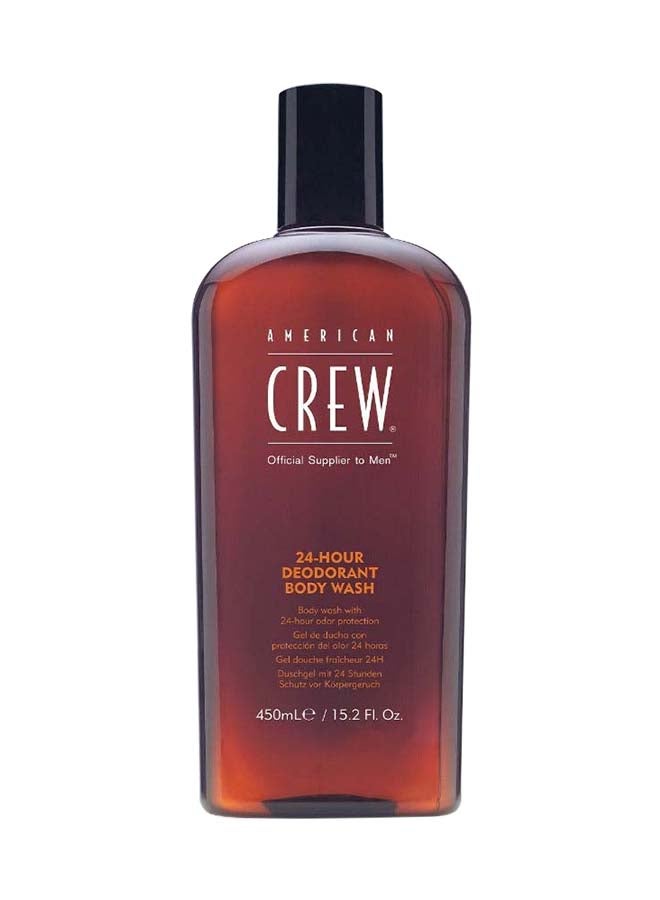 AMERICAN CREW 24-Hour Deodorant Body Wash Clear 450ml - Image 1