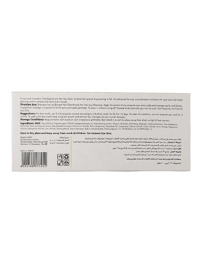ENERCOS Professional Bioseal Anti Hair Loss Lotion 12x10ml - Image 2