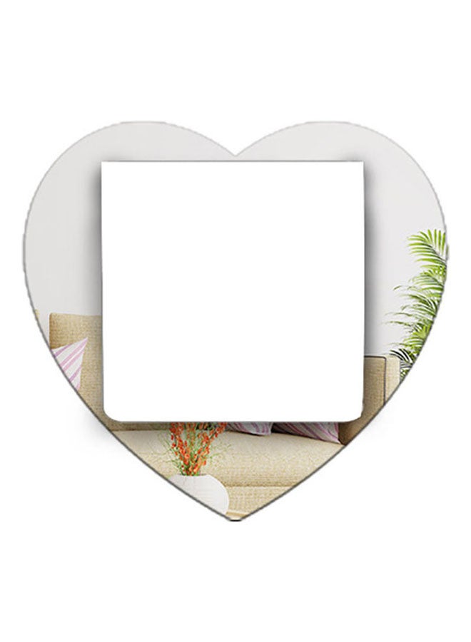 شاربدو ملصق جداري لتزيين الغرفة أبيض - Image 1