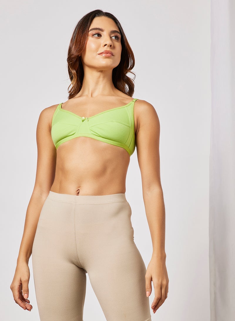 Aila Casual Bra Green  - Image 1