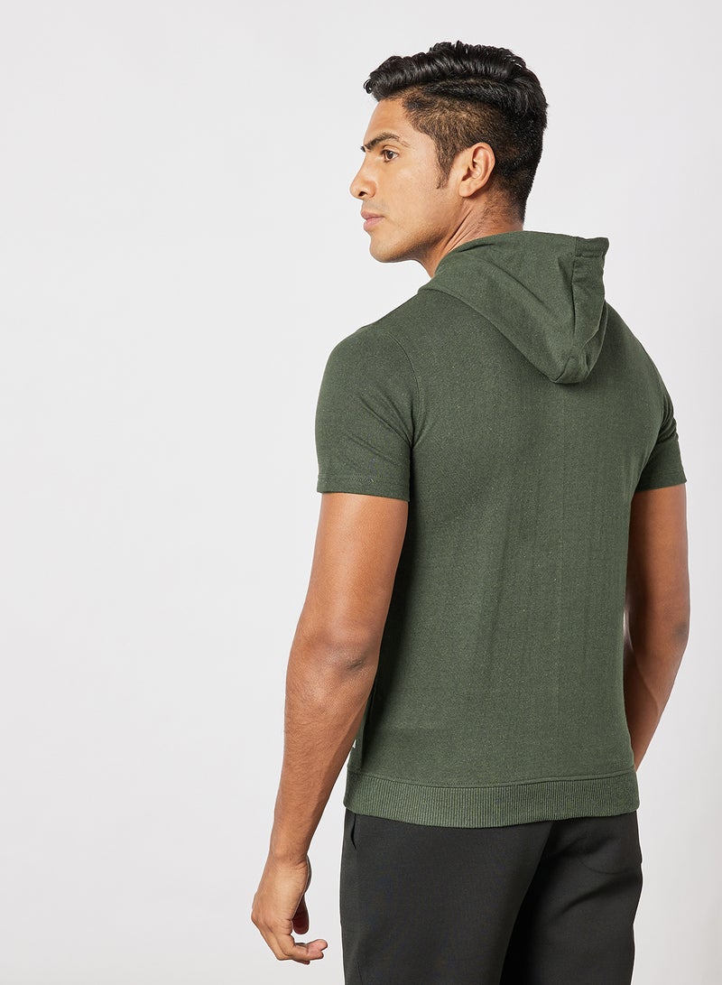 ABOF - Regular Fit Sweatshirt Olive - Image 1