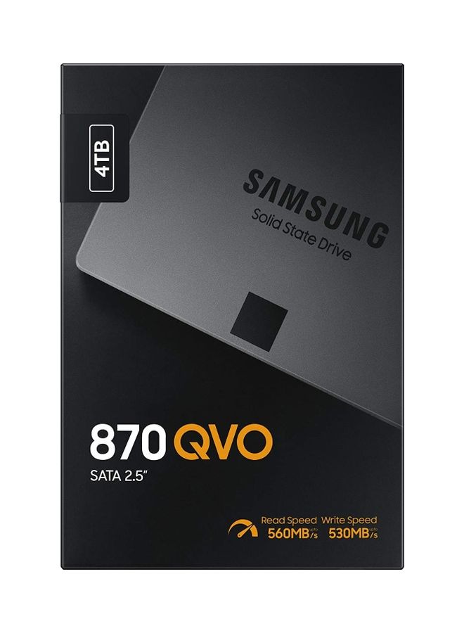 870 QVO SATA 6.35 cm (2.5") Internal Solid State Drive (SSD) (MZ-77Q4T0BW) 4.0 TB