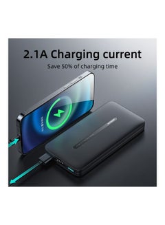 JOYROOM 10000.0 mAh JR-T012 Dual Ports Output Portable Power Bank External Battery Charger White  - Image 4