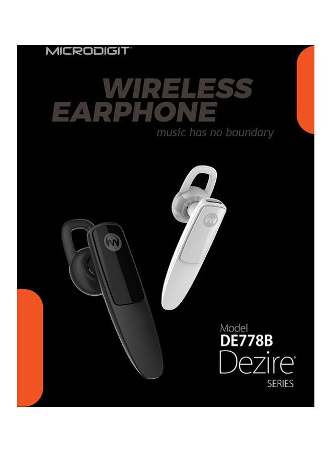 ميكرو ديجيت سماعة أذن لاسلكية ديزير أسود - Image 2