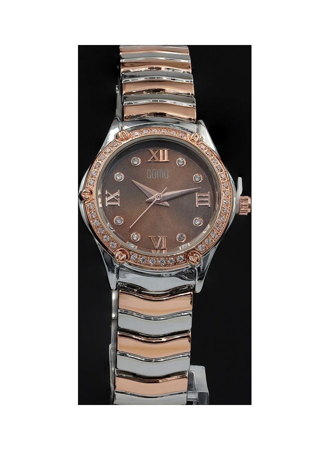 Como Women's Stainless Steel Analog Watch 01-0005-02 - Image 4