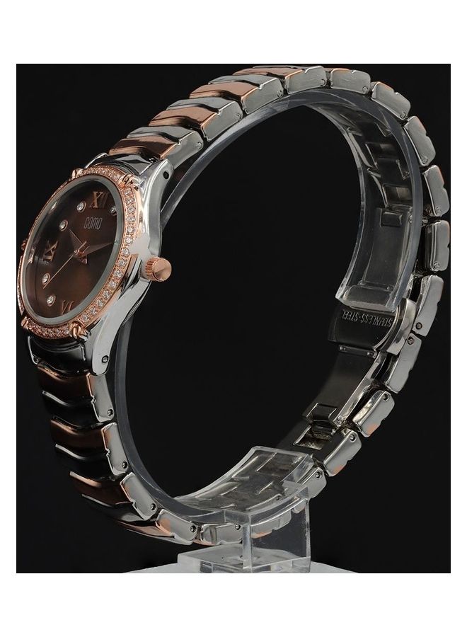 Como Women's Stainless Steel Analog Watch 01-0005-02 - Image 5