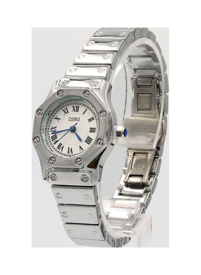 Como Women's Stainless Steel Analog Watch 01-0004-02 - Image 2