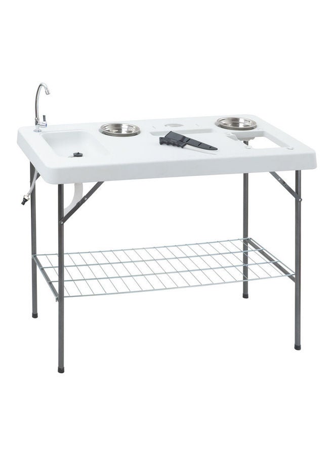 AL RIMAYA Outdoor Kitchen Folding Table 126.5x65x94.5cm  - Image 1