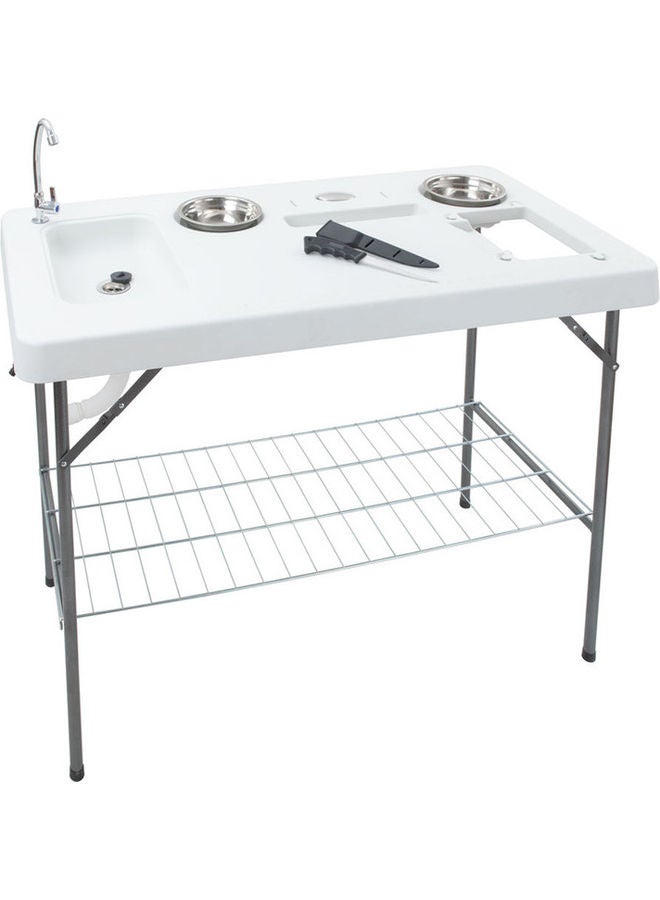 AL RIMAYA Outdoor Kitchen Folding Table 126.5x65x94.5cm  - Image 2