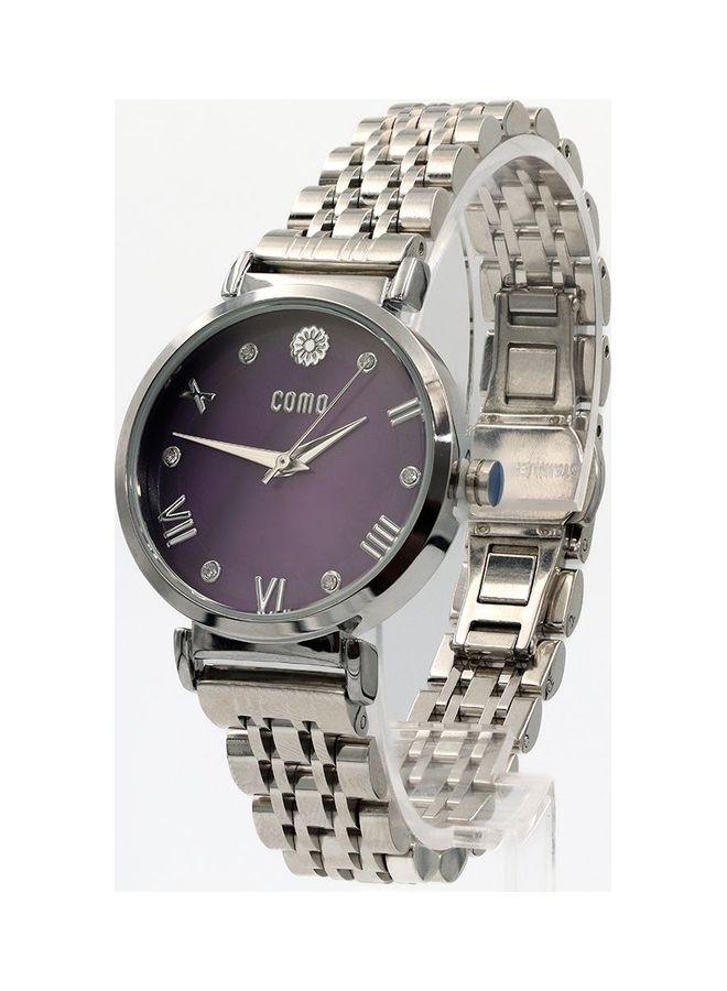 Como Women's Stainless Steel Analog Watch 01-0007-07 - Image 2