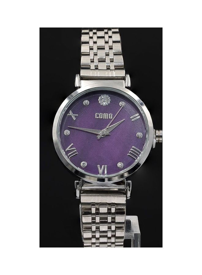 Como Women's Stainless Steel Analog Watch 01-0007-07 - Image 5