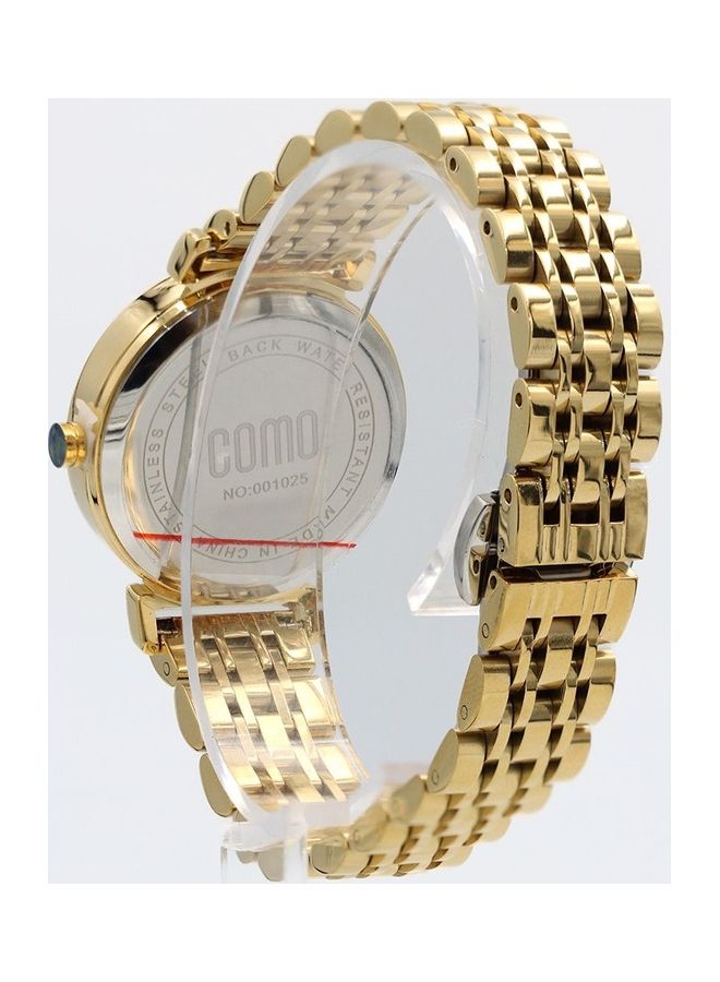 Como Women's Stainless Steel Analog Watch 01-0007-03 - Image 3