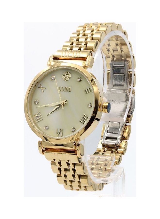 Como Women's Stainless Steel Analog Watch 01-0007-03 - Image 2