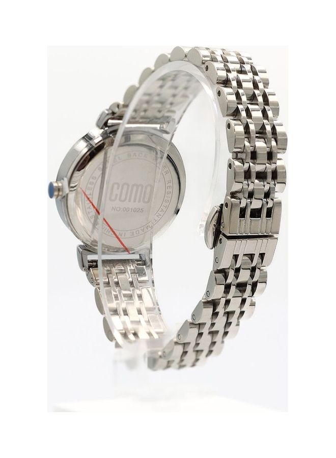 Como Women's Stainless Steel Analog Watch 01-0007-06 - Image 3