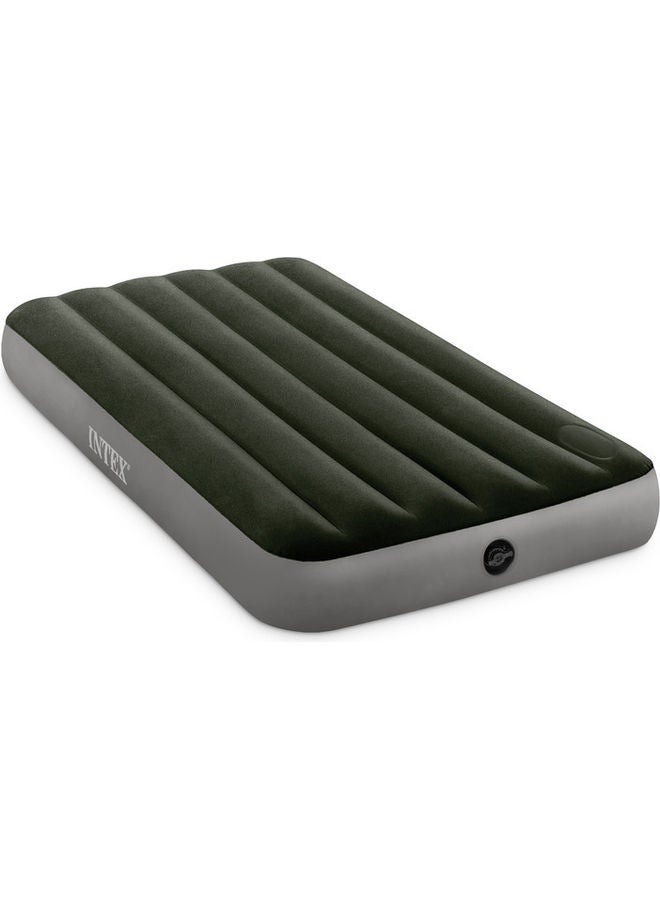 INTEX Dura Beam Downy Airbed With Foot Bip Twin Size Dark Green/Grey 191 X 99 X 25cm - Image 3