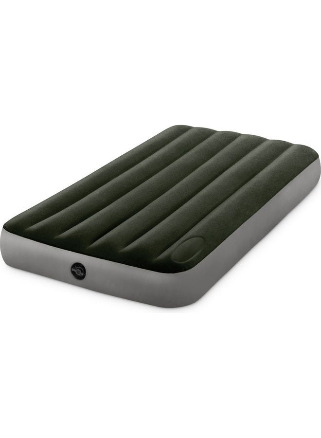 INTEX Dura Beam Downy Airbed With Foot Bip Twin Size Dark Green/Grey 191 X 99 X 25cm - Image 2