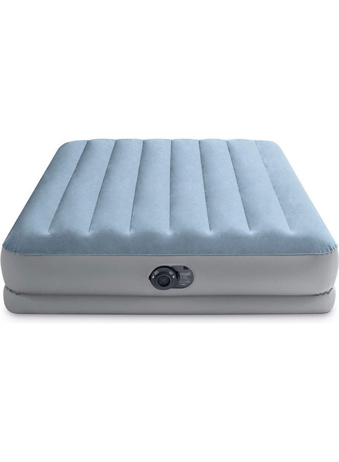 انتكس سرير هوائي Dura Beam Plus Series متوسط ​​الارتفاع مريح مقاس كوين PVC أزرق سماوي/رمادي 152 × 203 × 36 سم أزرق سماوي/ رمادي 152 X 203 X 36سم - Image 3
