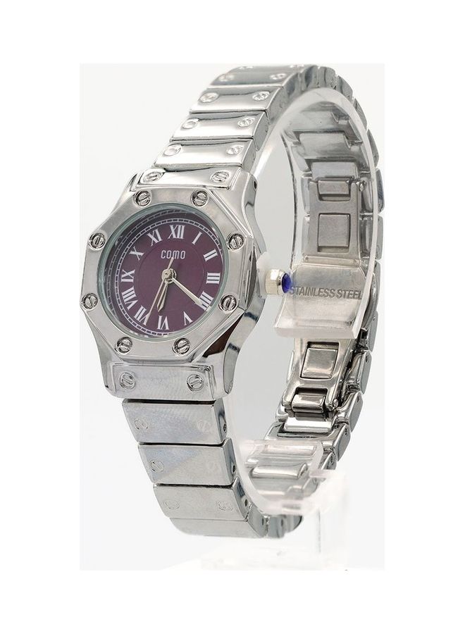 Como Women's Stainless Steel Analog Watch 01-0004-06 - Image 2