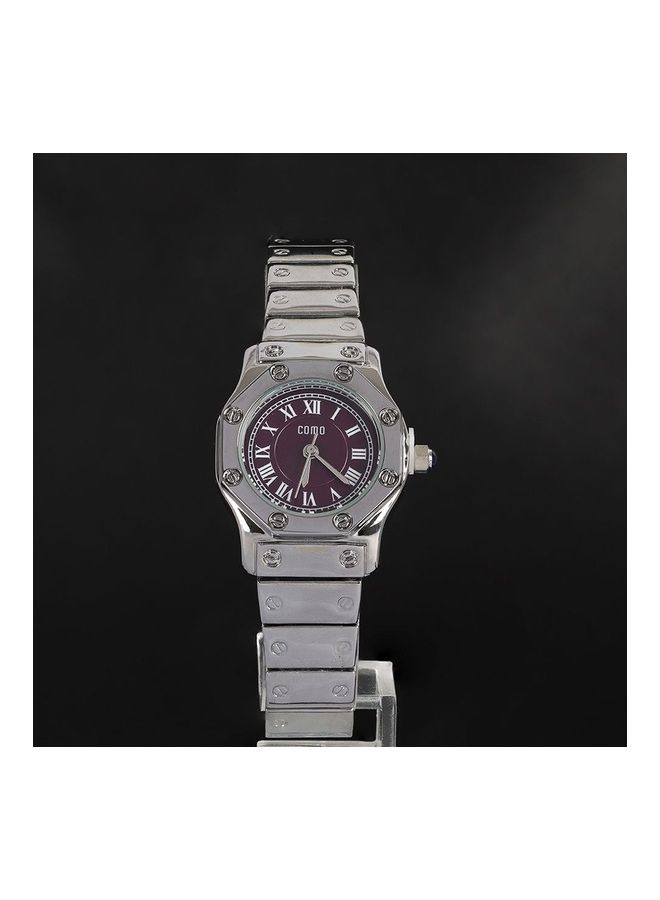 Como Women's Stainless Steel Analog Watch 01-0004-06 - Image 4