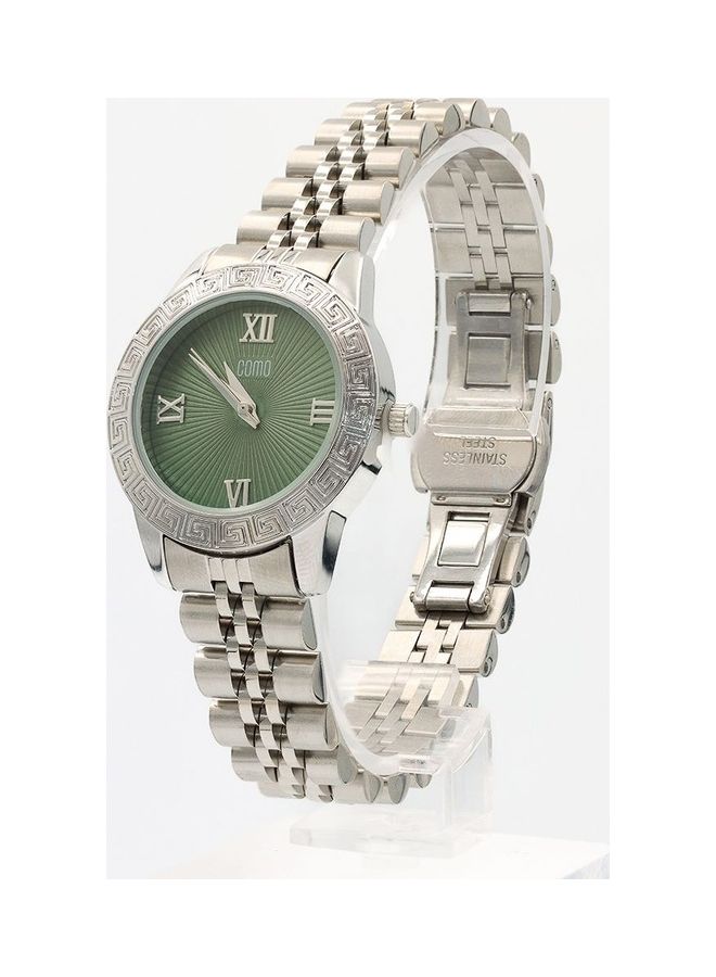 Como Women's Stainless Steel Analog Watch 01-0006-04 - Image 2
