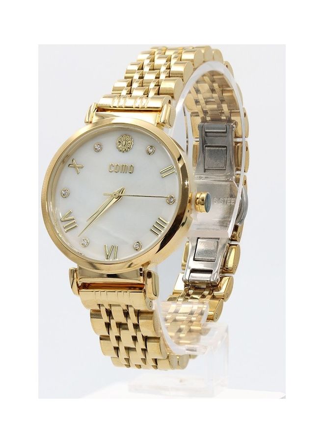 Como Women's Stainless Steel Analog Watch 01-0007-02 - Image 2