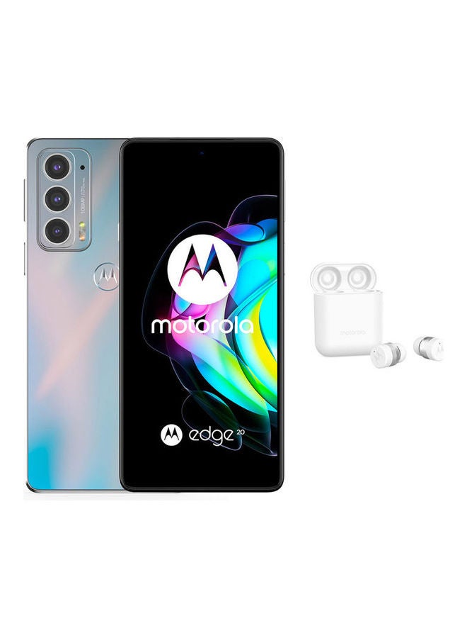 Motorola - Edge 20 Dual SIM 8GB RAM 128GB With Vervebuds 110 and Foldable Tablet and Smartphone Holder - Image 1