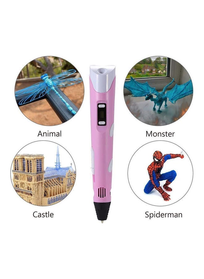 Generic 3D Printing Drawing Pen with LCD Screen Set  - Image 3