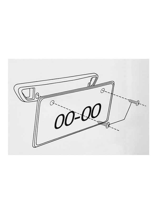 Generic Car Number Plate Holder Fits All Cars  - Image 2
