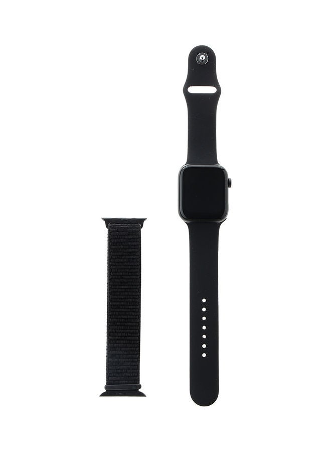 Full Screen Smart Watch With Wireless Charging HW22 Pro Series 7 Black - Image 3