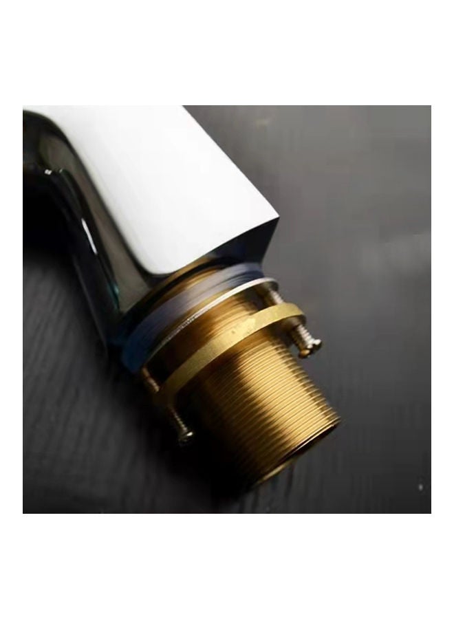 Exposed Kitchen Faucet Silver 20.4x11x32cm - Image 3