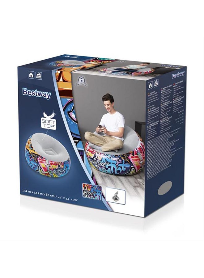 بست واي كرسي قابل للنفخ متعدد الألوان - Image 4