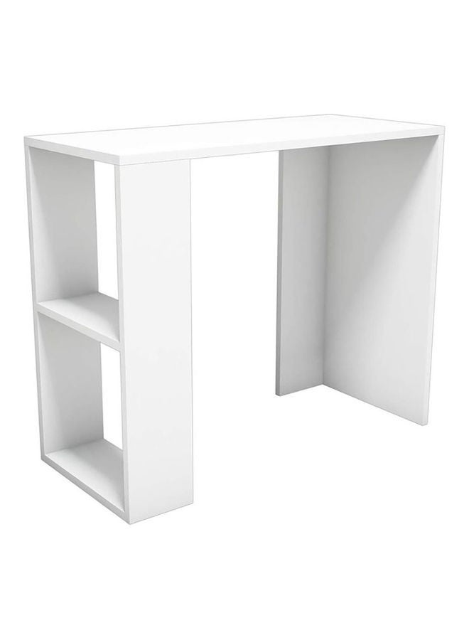 MODERN HOME - Wood Studying Desk White 90x75x40cm - Image 1