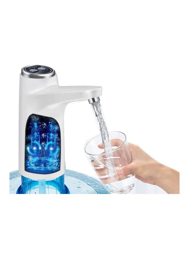 Arabest Portable USB Charging Water Pump Dispenser Water Pump 2 White  - Image 1