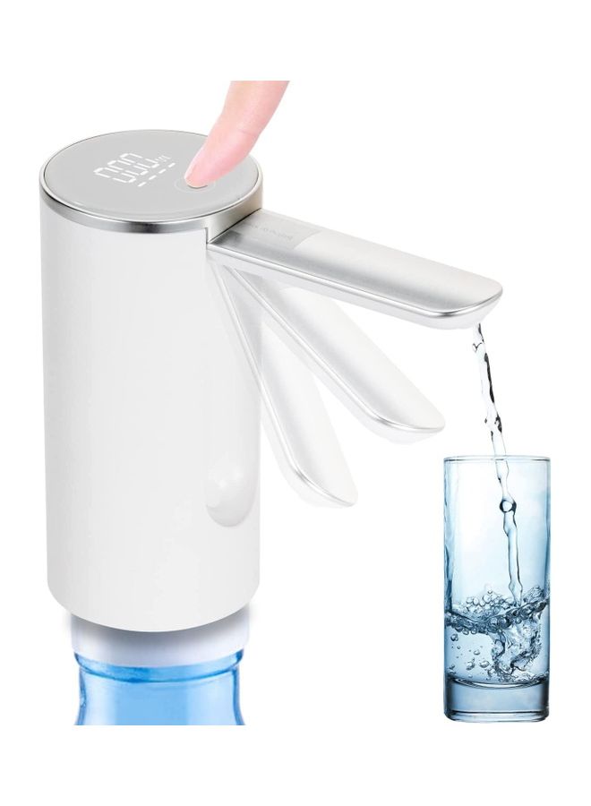 Arabest Portable Electric Water Pump Dispenser Water Pump 4 White  - Image 1