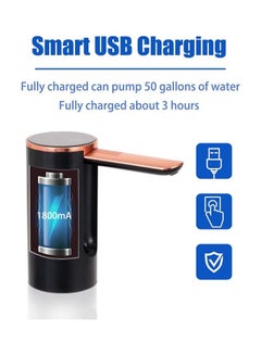 Arabest Portable Electric Water Pump Dispenser Water Pump 3 Black  - Image 3
