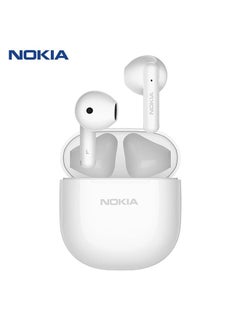 E3103 TWS Bluetooth V5.1 Low Latency Half In-Ear 3D Stereo ENC Sports Earbuds with Mic White