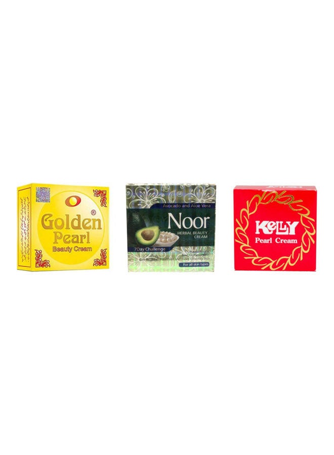 Golden Pearl 3-Piece Beauty Creams 53grams - Image 1