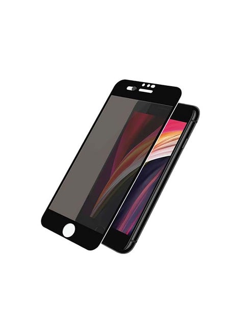 Privacy Tempered Glass Screen Guard For Apple iPhone 7 Black