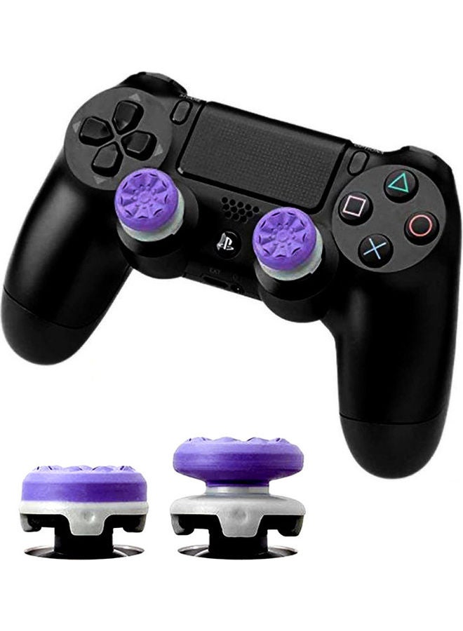 KontrolFreek FPS Freek Galaxy Purple for PlayStation 4 (PS4) and PlayStation 5 (PS5) | Performance Thumbsticks | 1 High-Rise, 1 Mid-Rise | Purple - Image 1