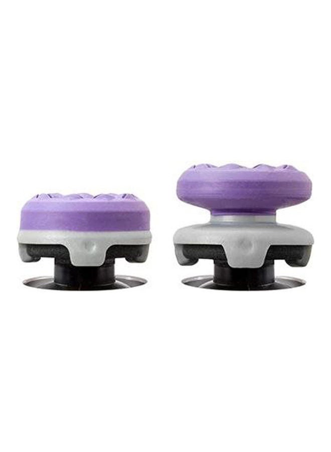 KontrolFreek FPS Freek Galaxy Purple for PlayStation 4 (PS4) and PlayStation 5 (PS5) | Performance Thumbsticks | 1 High-Rise, 1 Mid-Rise | Purple - Image 2