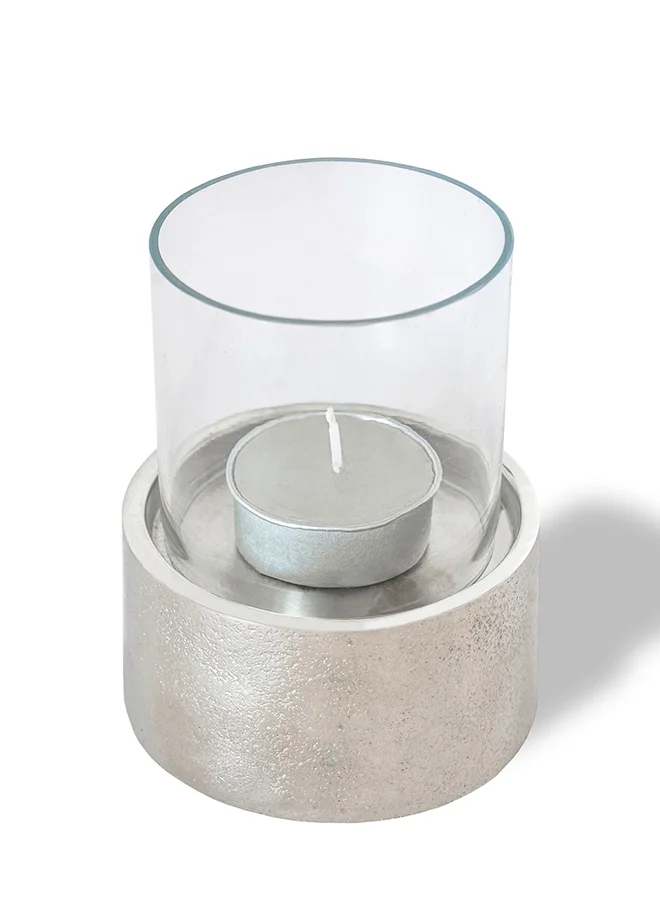 ebb & flow Stylish Metal Candle Holder Unique Luxury Quality Scents For The Perfect Home GG-002 XS/N Antique 8x8x10cm