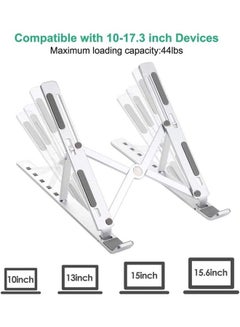 Foldable Aluminium Laptop Stand Silver - v1642827809/N52456814A_3