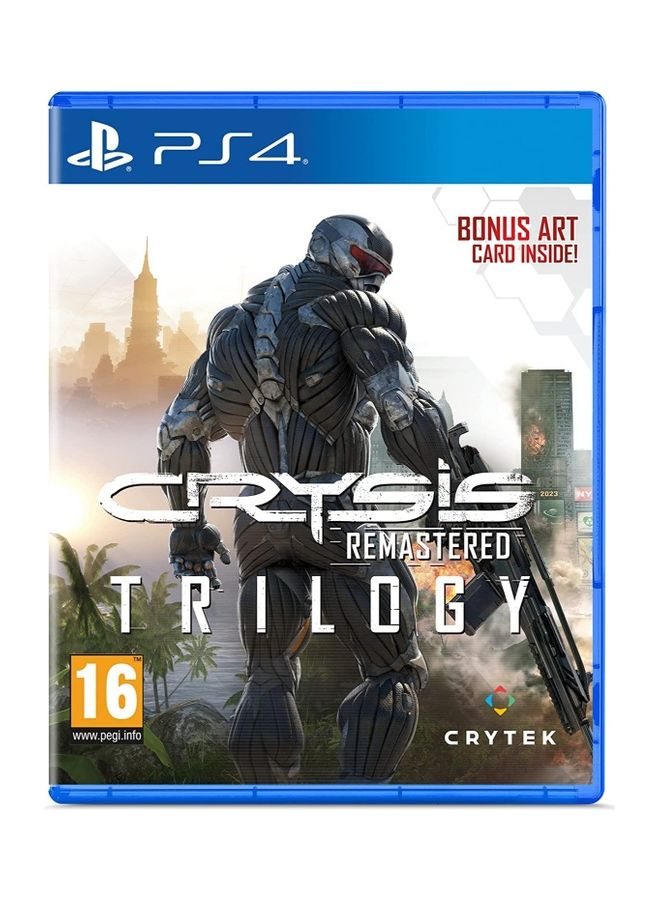 Crytek Crysis Remastered Trilogy (Intl Version) - Action & Shooter - PlayStation 4 (PS4) - Image 1