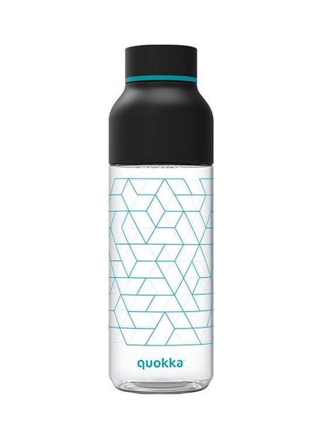 quokka Ice Plastic Bottle Geo Black - Image 1