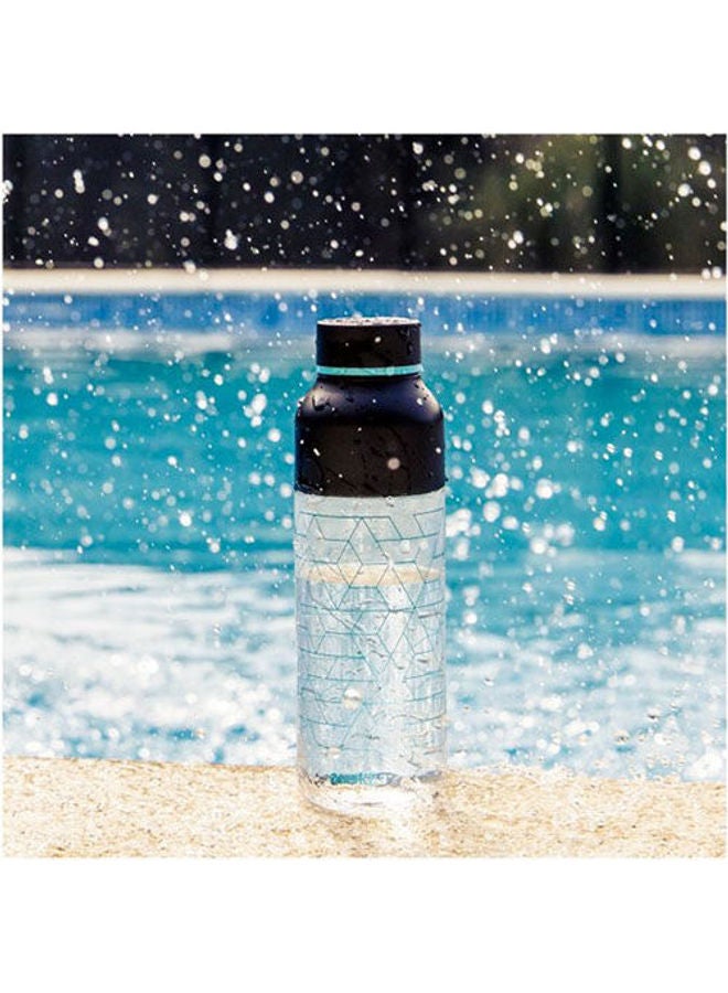 quokka Ice Plastic Bottle Geo Black - Image 2