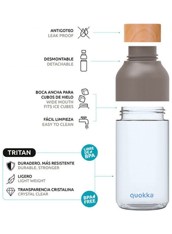 كوكا زجاجة شرب آيس من بلاستيك التريتان بنمط مموه أسود - Image 3