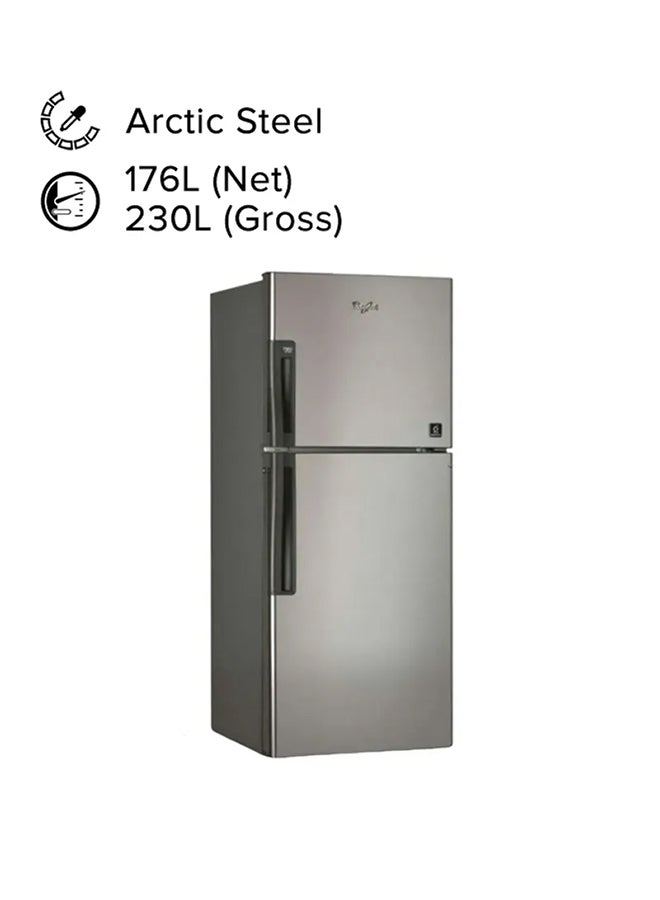Whirlpool - Double Door Refrigerator WTM322RSL Arctic Steel - Image 1