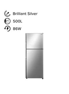 Double Door Refrigerator 86 W RV500PUK8KBSL Brilliant Silver - v1642872771/N39465485A_1