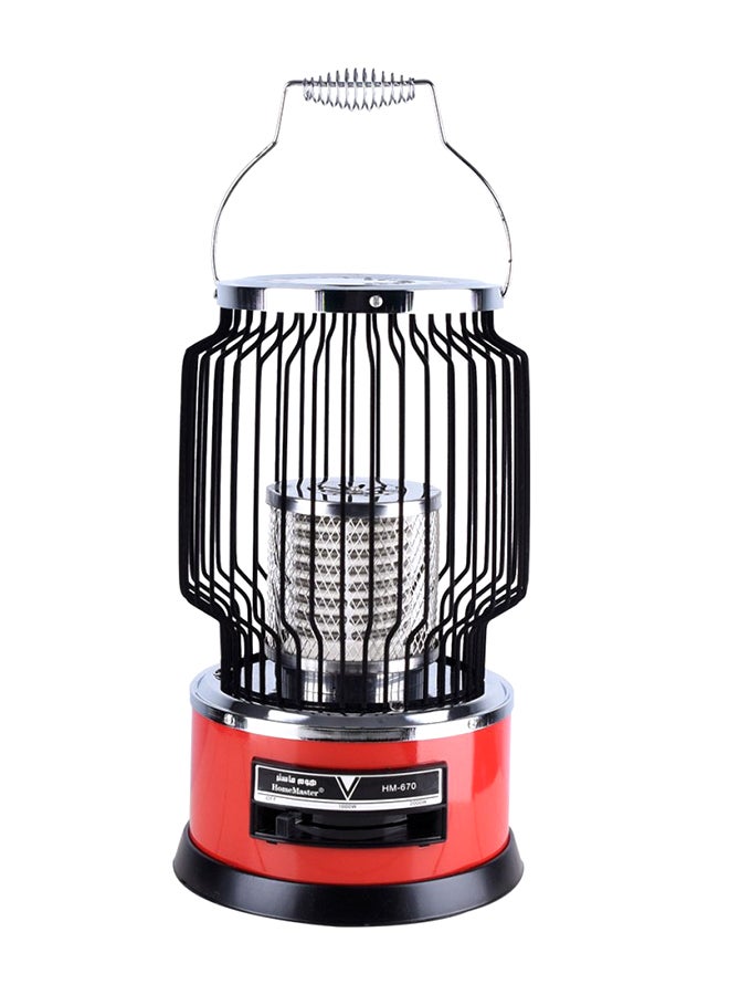 Home Master Radiant Heater 2000.0 W HM-670 Red/Blue/Silver - Image 2
